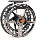 Lamson Remix S-Series Fly Reel, CNC machined Frame, Sealed Drag, Smoke, Size -9+