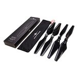 Master Airscrew Upgrade Propellers for 3DR Solo with Built-in Nut - Black, 4 pcs