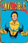 Invincible poster Tv Show Retro Tin