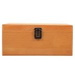 Cabilock 1pc Solid Wood Storage Box