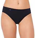 Sloggi Women's sloggi 24/7 Cotton Lace Tai C3P Boxer Briefs, BLACK, 40