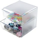 Deflecto Stackable Cube Organizer