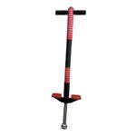 SNAPPSY Pogo Stick for Kids Sturdy Outdoor for Beginners Boys Girls Balance Training Red