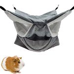 Oncpcare Small Pet Cage Hammock, Triple-Layer Sugar Glider Hammock, Hamster Cage Accessories Bedding Cozy Small Animals Bed for Chinchilla Parrot Sugar Glider Ferrets Rat Hamster Rat Playing Sleeping