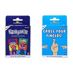 Good Mood Games Funky Mix, Card Games, Develops Concentration, for Boys & Girls, Age 4+ & Above, MUL & Good Mood Games Cross Your Fingers, Card Games for Boys & Girls, Age 4+ & Above, Multicolor