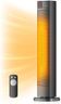 PELONIS 30” Ceramic Tower Space Heater for Bedroom, Electric Room Heater with Adjustable Thermostat, 75° Oscillation, Remote Control & 12H Timer, Tip-Over Switch & Overheating Protection, 1500W, Black
