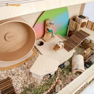 Niteangel Vista Large Hamster Cage – Spacious Small Pet Habitat
