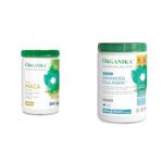 Organika Maca Certified Organic Powder- Gelatinized for High Bioavialability, Hormone Balance & Enhanced Collagen Peptides Protein Powder For Healthy Hair, Skin, Nails