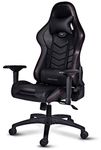 MARTUNIS - Gaming Chair With 4D Armrest - Carbon Fibre Game Chair - Gaming Chairs - Desk Chair, Sports Gaming Seat - Reclining PU Leather Office Chair