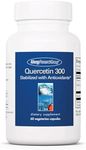 Allergy Research Group Quercetin 300 Dietary Supplement - Immune Support, Stabilized with Antioxidants, Bioflavonoid, Mast Cell, Hypoallergenic, Delayed-Release, Vegetarian Capsules - 60 Count