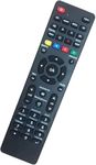 One For All Contour TV Universal Remote - Control of TV/Smart TV - Guaranteed to work with all manufacturer brands - Learning remote control