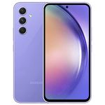Smasung Galaxy A54 5G 6GB+128GB 6.4" 120 Hz FHD+ Display, 50P+2MP+2MP Triple Rear Camera, W/Fast Car Charger Long Lasting 5000mAh Battery, Dual Sim International Version (Awesome Violet)