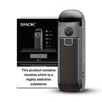 SMOK Nord 4 Kit: Versatile, Powerful, Stylish - Your Ultimate Vaping Companion (Black Leather) 2mL SMOK Vape E Cigarette Kit Vape POD No Nicotine