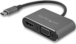 StarTech.com USB-C to VGA and HDMI 