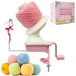 SPEENSUN Yarn Winder | Yarn Ball Winder | Easy-Fit ABS Yarn Cake Winder for Knitting & Crochet, Quiet Operation Creates Neat Yarn Cakes(3.5 oz)- Essential Tool for Knitting Enthusiasts