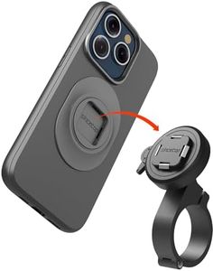 Sincetop New Series Q [ Quad ] Bike and Motorcycle Phone Mount - Quick Release Aluminum Alloy Holder - Compatible with Bicycles, Electric Bikes, Motorcycles, and Scooters