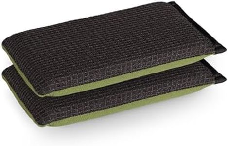 E-Cloth Windshield Haze Eraser, Auto Glass Cleaning Pad, for Windshields, Windows, Mirrors, and Glass, Pack of 2