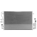 DNA Motoring OEM-CDS-3782 3782 Aluminum Air Conditioning A/C Condenser