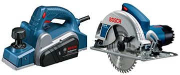 Bosch GHO 6500 Professional Planer with GKS 190 7-inch Circular Saw Combo