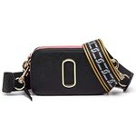 LJMBOEN Crossbody Bags for Women Small Handbags Shoulder Bag Wide Strap Shoulder Handbag Camera Clutch Ladies Purses