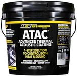 Design Engineering - ATAC Advanced Thermal Acoustic Coating - 1 Gallon | 2-in-1 Sound & Heat Barrier for Car Insulation | Sound Deadening Spray/Roll On