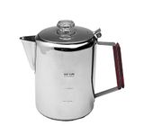 Texsport 9 Cup Stainless Steel Percolator Coffee Maker for Outdoor Camping