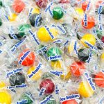 LAETAFOOD Jawbreakers Jaw Busters Mini Hard Candy Fruit Flavored Assortment (2 Pound Bag - Approx. 175 Count)