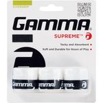 Gamma Overgrip Supreme 3 White white Size:Standard