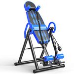 VEVOR Inversion Table 4.8-6.1 ft Teeter Inversion Table Strength Training Inversion Equipment 20°, 40°, and 60° with 300 lbs Capacity