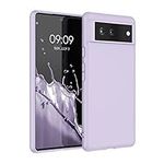 kwmobile Case Compatible with Google Pixel 6 Case - Soft Slim Protective TPU Silicone Cover - Lavender