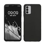 kwmobile Case Compatible with Nokia G42 5G Case - Soft Slim Protective TPU Silicone Cover - Black