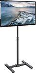 VIVO Tv Floor Stand for 13 to 50 Inch Flat Panel Led LCD Plasma Screens, Portable Display Height Adjustable Mount (Stand-Tv07)