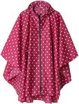 Rain Poncho Adult Waterproof Outdoo