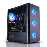 ADMI Gaming PC • AMD Ryzen 5 3600 4.2GHz • Nvidia RTX 3060 12GB • 16GB 3200Mhz DDR4 RAM • 1TB SSD • 550W PSU • Flash RGB Gaming PC Case • 600 Mbps WiFI •Windows 10