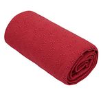 Black Gold Premium Microfiber Yoga Mat Towel | Red