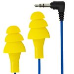 PlugFones SB-002 Yellow Hearing Protection