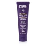 P'URE PAPAYA CARE Face Lotion & Neck Cream 50ml - Vegan Face Moisturiser - Papaya Enzymes, Bergamot, Calendula Cream, Hyaluronic Acid, Vitamin E Face Cream - Natural Facial Moisturising Lotion