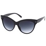 zeroUV Women's Zv-8462d Sunglasses, Black, 59 mm