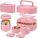 Pawtong Bento Lunch Box with 8oz So