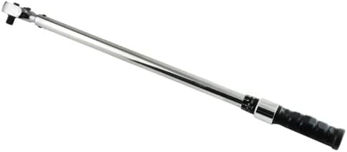 K Tool International KTI72126A 0.5 in. Drive Adjustable Ratcheting Torque Wrench, 30-250 ft. lbs