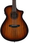 Breedlove ECO Pursuit Exotic S Concert CE Acoustic-Electric Guitar - Edgeburst Koa