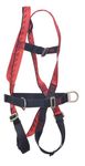 Karam Full Body Safety Harness for Positing (Class P) with Waist Belt & Two D Side Rings | Construction Harness & Fall Protection Gear | PN17