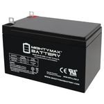 Mighty Max Battery ML15-12 - 12 Volt 15 AH, NB Terminal, Rechargeable SLA AGM Battery