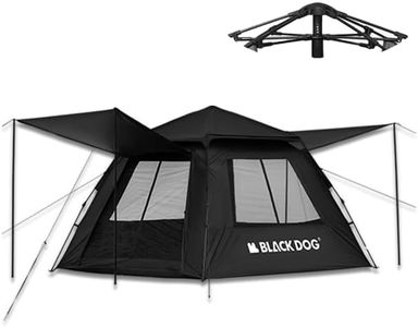 Blackdog Tent Waterproof Automatic pop up,Setup 2 Doors UPF 50+ UV Protection,Instant Family Tents for Camping Hiking & Traveling