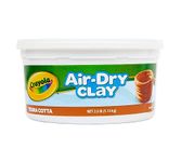 Crayola Terra Cotta Air Dry Clay 2.5 lb Bucket