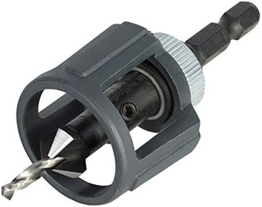 wolfcraft Screw Starter with Countersink and Depth Stop I 4392000 I Drilling and countersinking in one Step