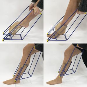 Helping Hand Ezy-On Stocking Aid – Easy Sock and Hosiery Helper