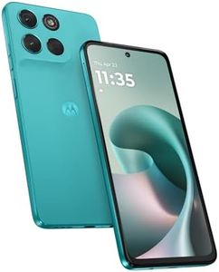 Motorola G57 8GB 128GB Android Smartphone, Fluidity Cyan