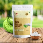 Nutribud Foods Raw Banana Powder (Kerala Nendran Banana) - Gluten-Free | Natural Ingredients | Pack Of 1, 200G