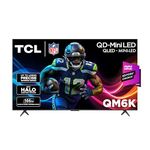TCL 55-Inch QM6K Series QLED 4K Smart QD-Mini LED TV with Google TV (2025 Model) New Halo Control System, LD500 Precise Dimming Series, High Contrast HVA Panel, 144Hz Native Panel Refresh Rate